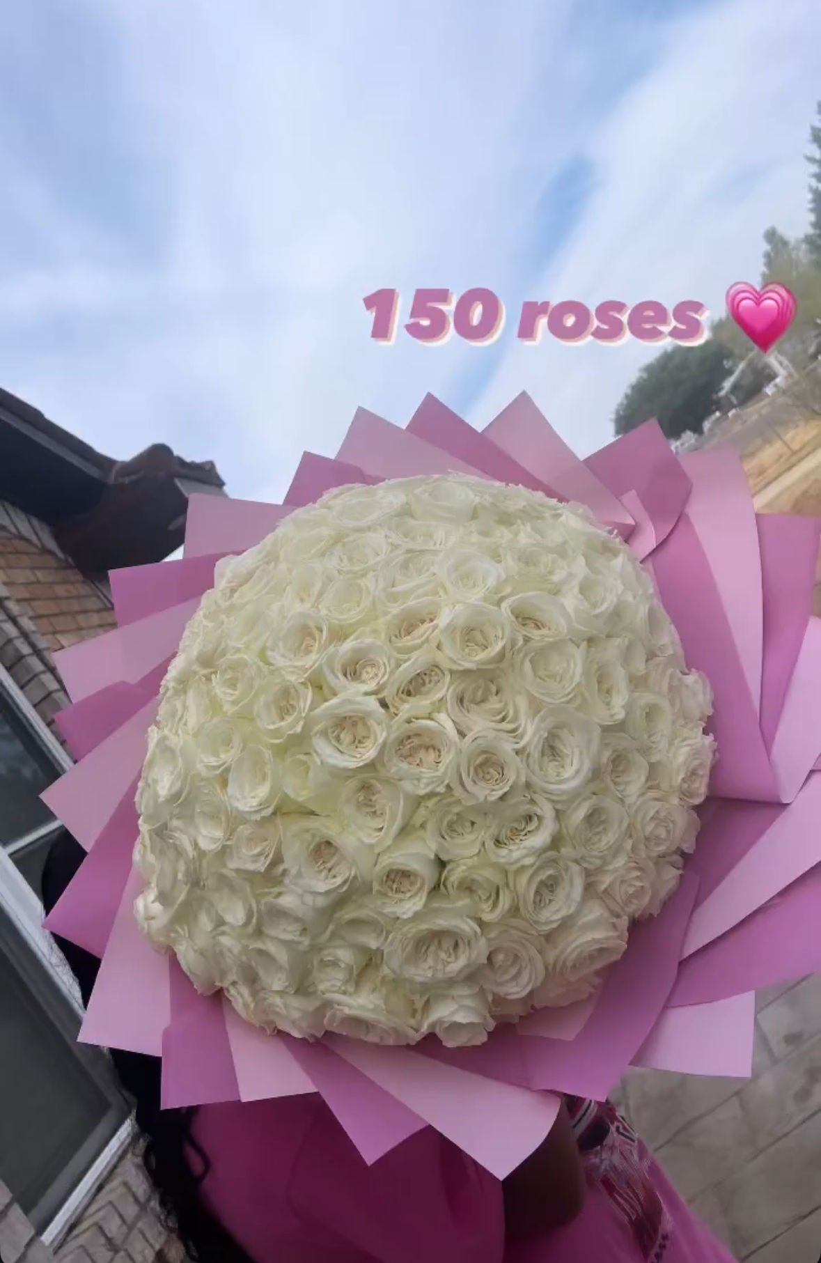 Ramo de rosas de 150 unidades