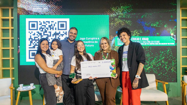 Jogo “Curupira e os Guardiões da Floresta”, desenvolvido em parceria com a Fundação Dom Cabral, é destaque na COP30