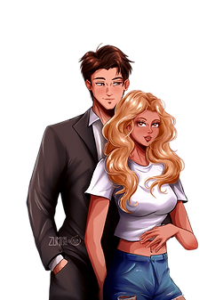 Vixey and Todd illustration