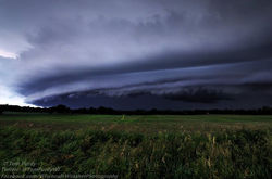 Probably one of the best shelf clouds I have ever seen tonight in southern Wisconsin, unfortunately 