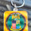 Thumbnail: New York Guard Key Chain - 2 Inch round (without yellow boarder)