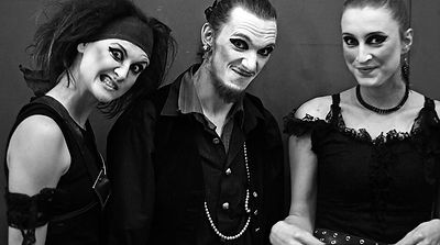 Mime Pirates, three mimes