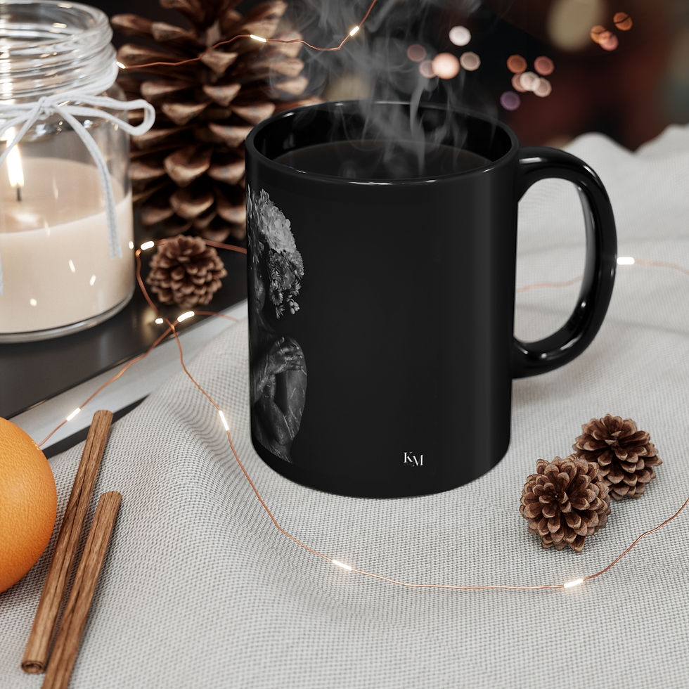 Thumbnail: The Evolution of a Woman 11oz Black Mug