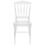 Thumbnail: Chiavari Napoleon Transparent Polycarbonate Outdoor / Indoor Stackable Chair