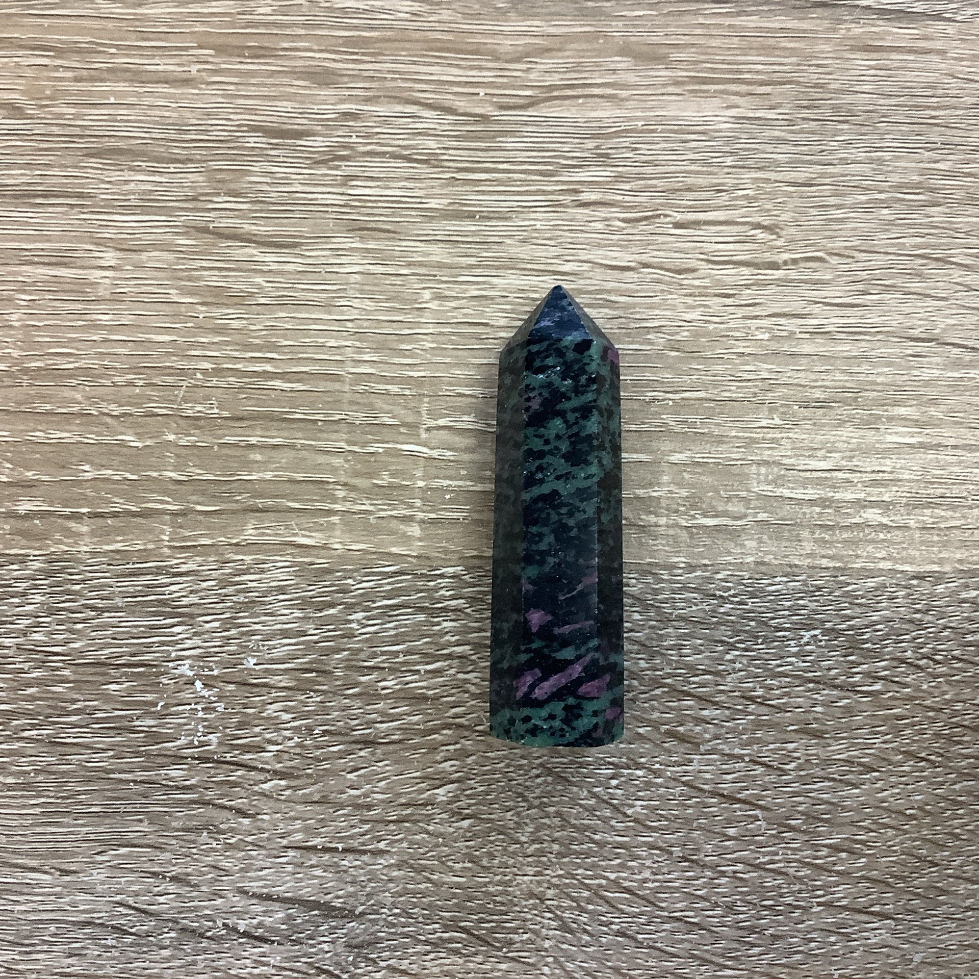 Tower-Ruby in Zoisite Dark