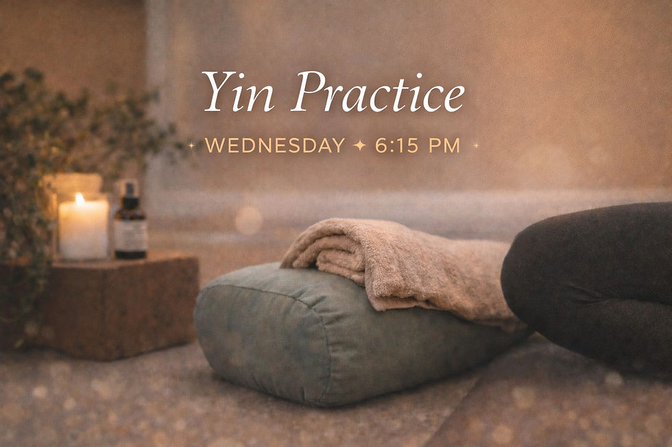 Yin Practice