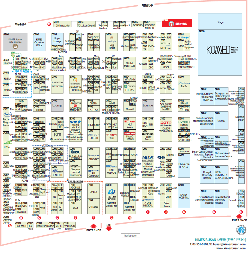 KIMES Busan 2023 Floor Plan / Exprive