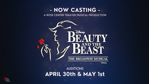 Auditions Announced for Disney's Beauty & the Beast at Orange County's Rose Center Theater