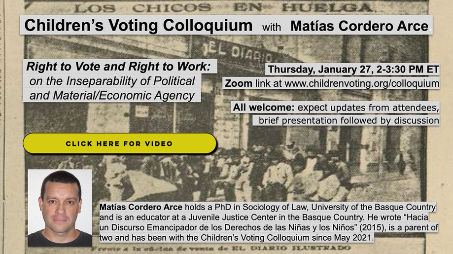 Right to Vote and Right to Work
