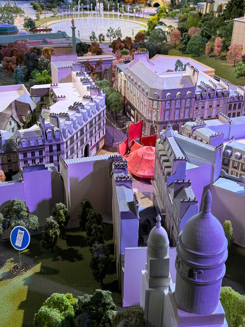 model of Epic Universe