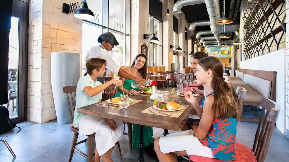 dining at Hyatt Ziva Cap Cana