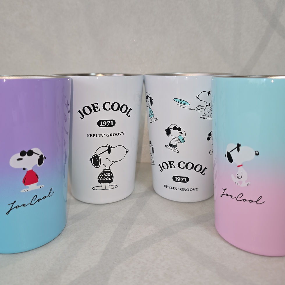 サムネイル： スヌーピー JOE COOL　ステンレスタンブラー