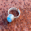 Thumbnail: Adjustable Larimar ring.