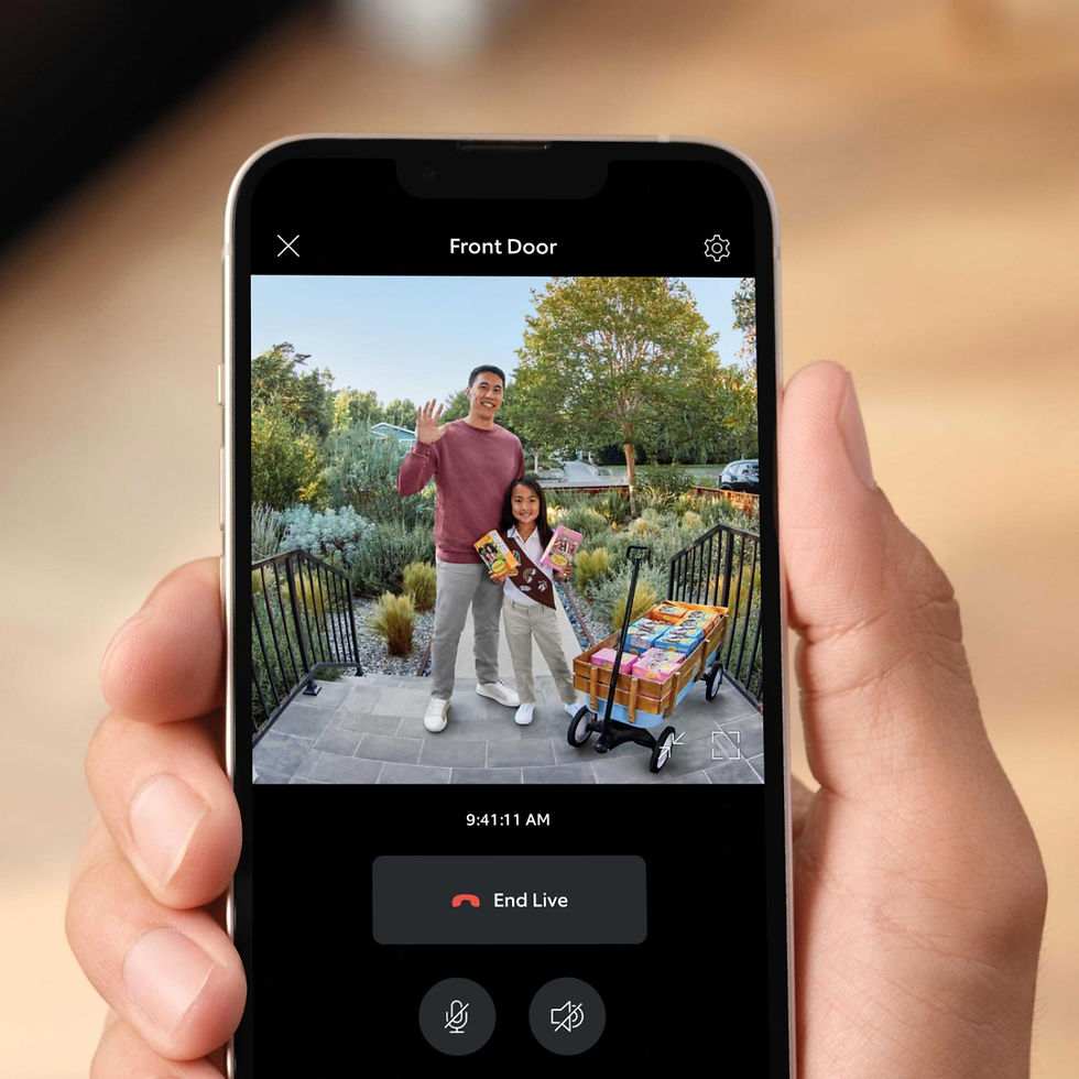 Thumbnail: Ring Battery Doorbell Plus (newest model) | Head-to-Toe HD+ Video, motion detect