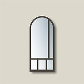 a single arch top security door with a pet door