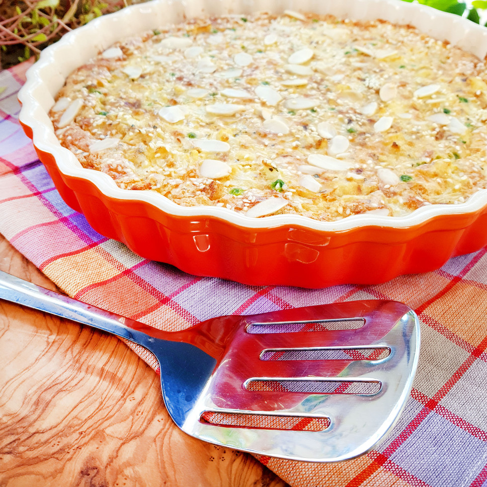 פשטידת כרובית ואפונה