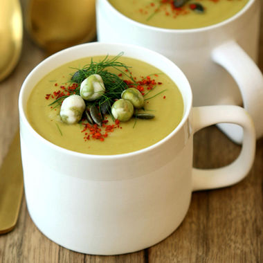 מרק אפונה מחמם לב