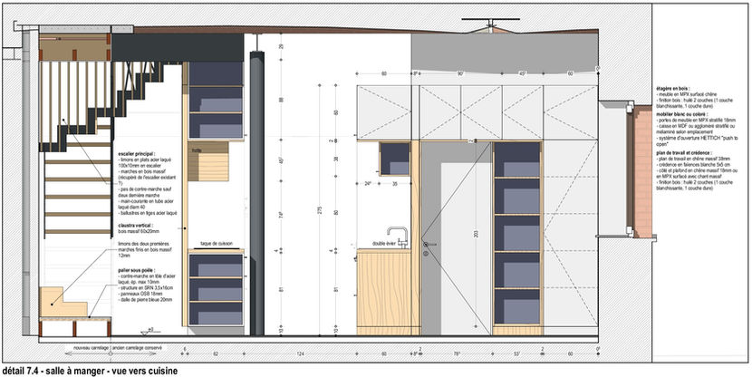 prisme architecture rénovation et extension maison Chastre