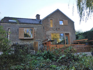 prisme architecture transformation maison Brabant-Wallon Chastre