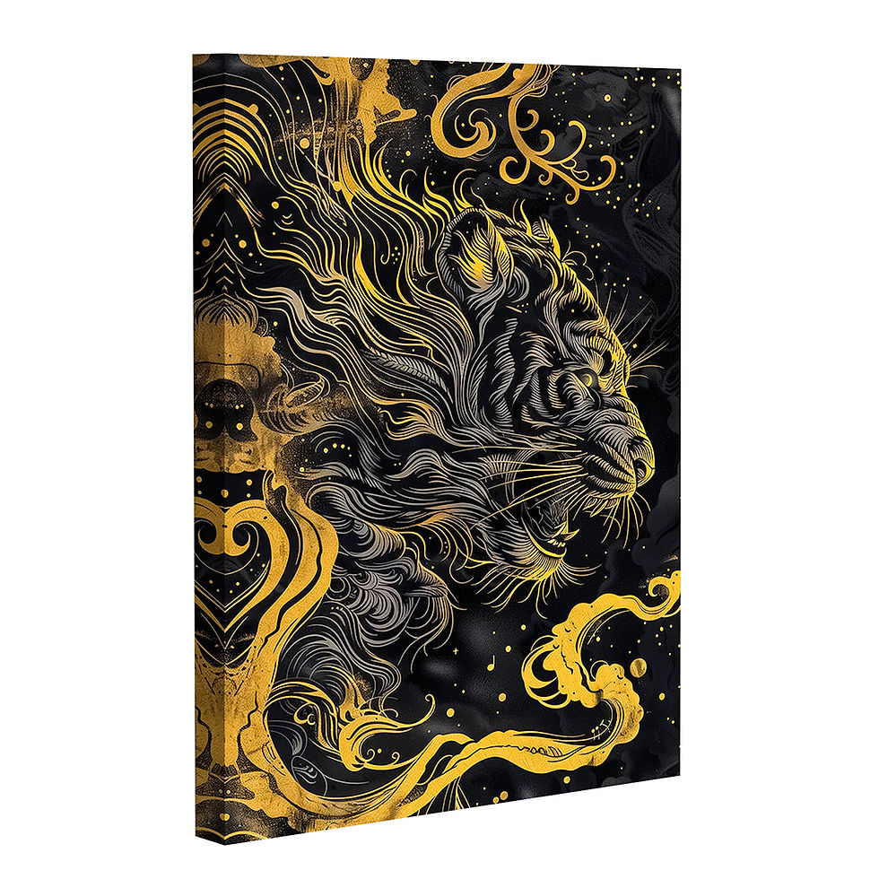 Thumbnail: Black and Gold Tiger