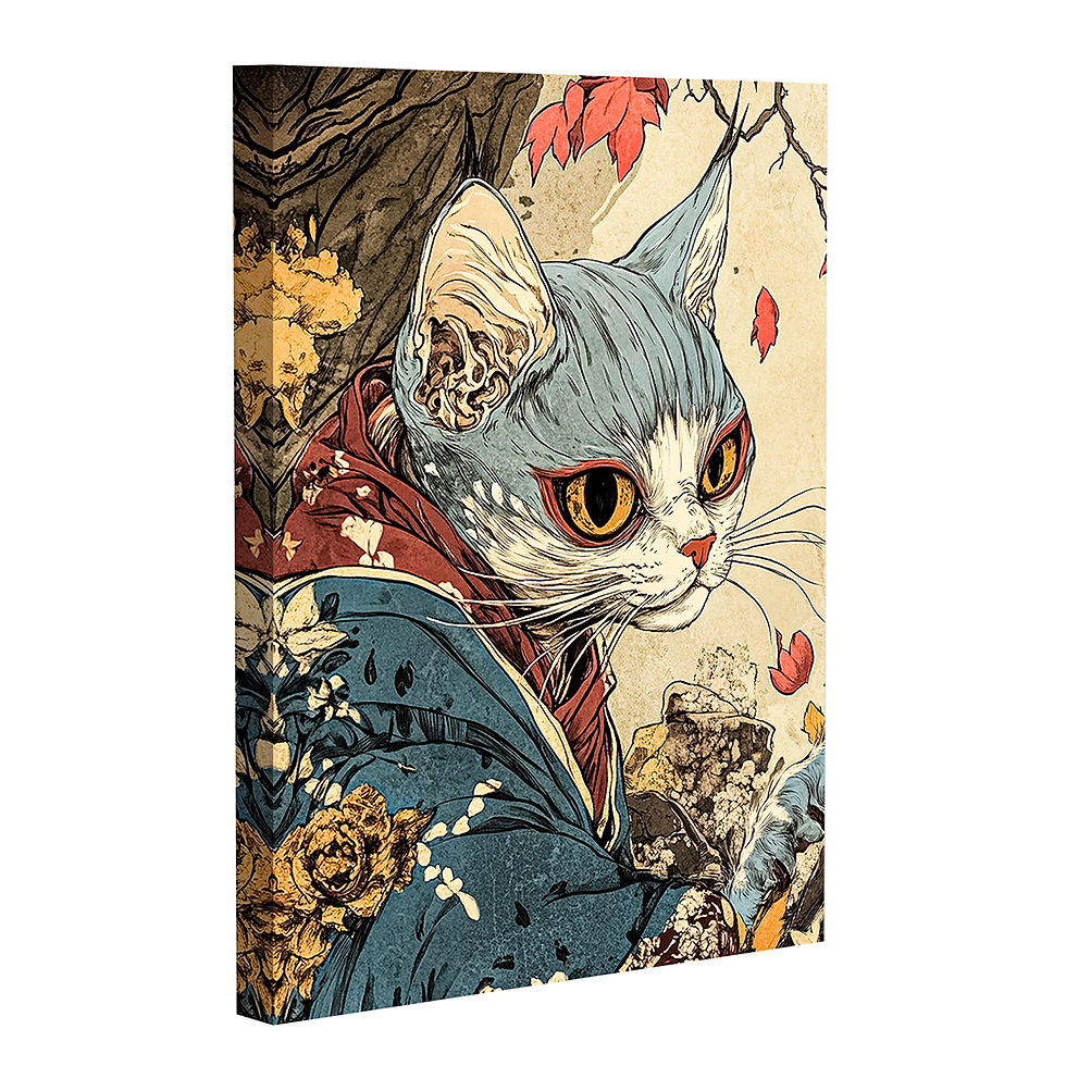 Thumbnail: Cat in Kimono