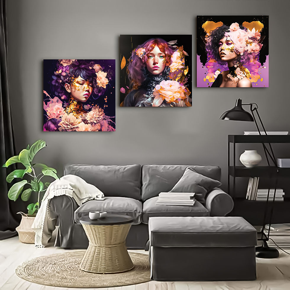 Thumbnail: Beauties and Flowers of Different Ethnicities #4