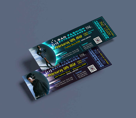 Event Tickets Design