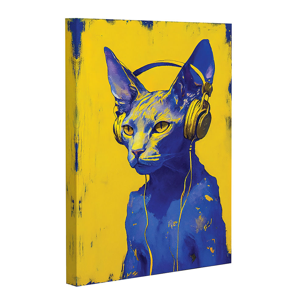 Thumbnail: Cat Wearing Headphones #3