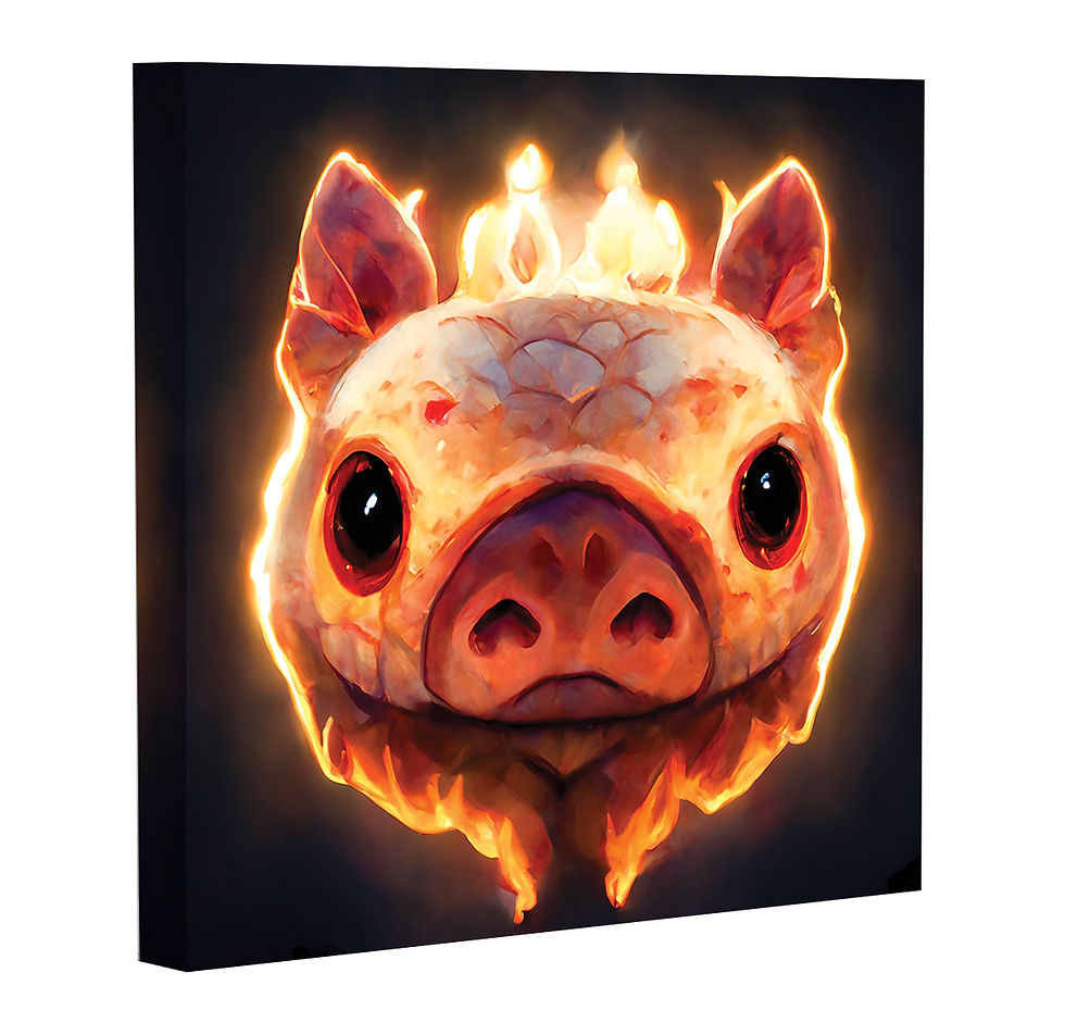 Thumbnail: Flaming Pig