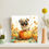 Thumbnail: Adorable Pug in the Pumpkin Field #1