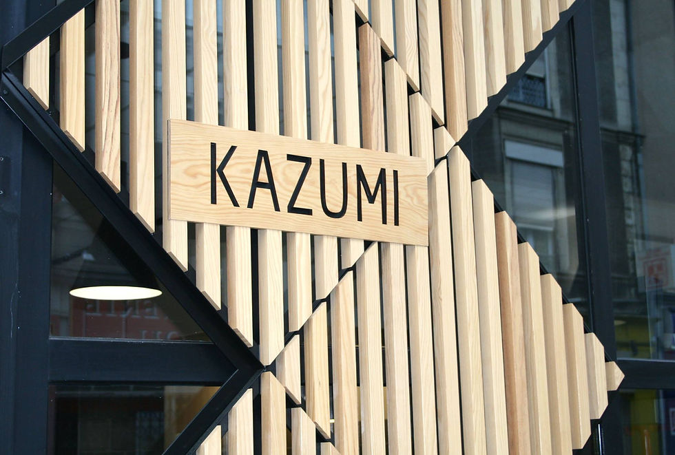 Détail façade bois