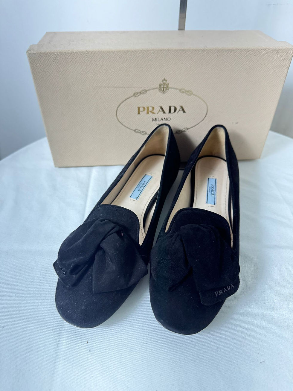 Miniatura: Sapatilha Prada Preta Original