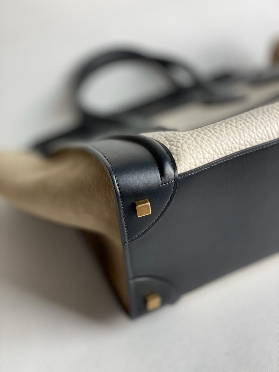 Miniatura: Bolsa Celine Luggage Tricolor