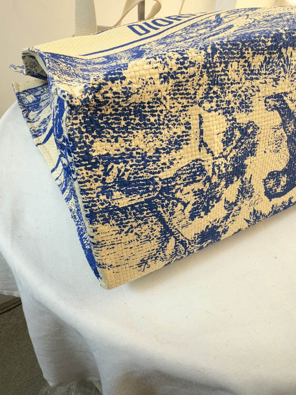 Miniatura: Bolsa Tote Christian Dior Dioriviera Bege original