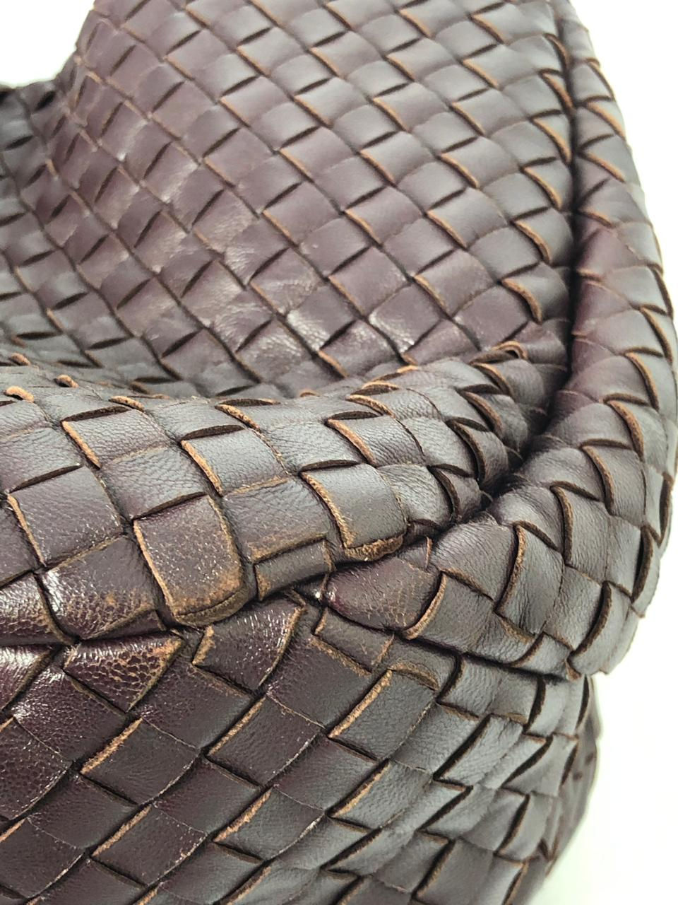 Miniatura: Bolsa Bottega Veneta Campana Roxa