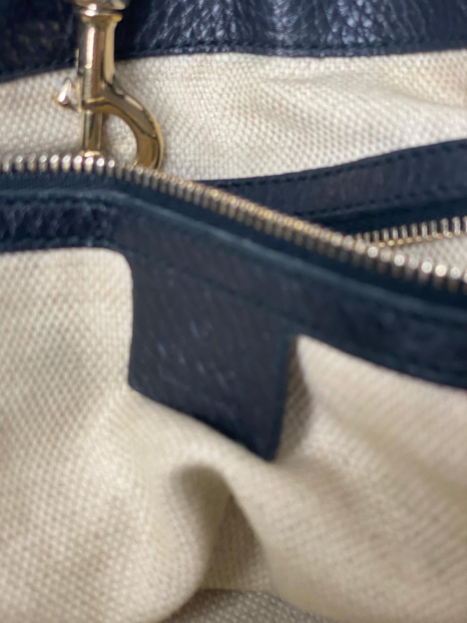 Miniatura: Bolsa Gucci Original Soho Leather Shoulder Bag