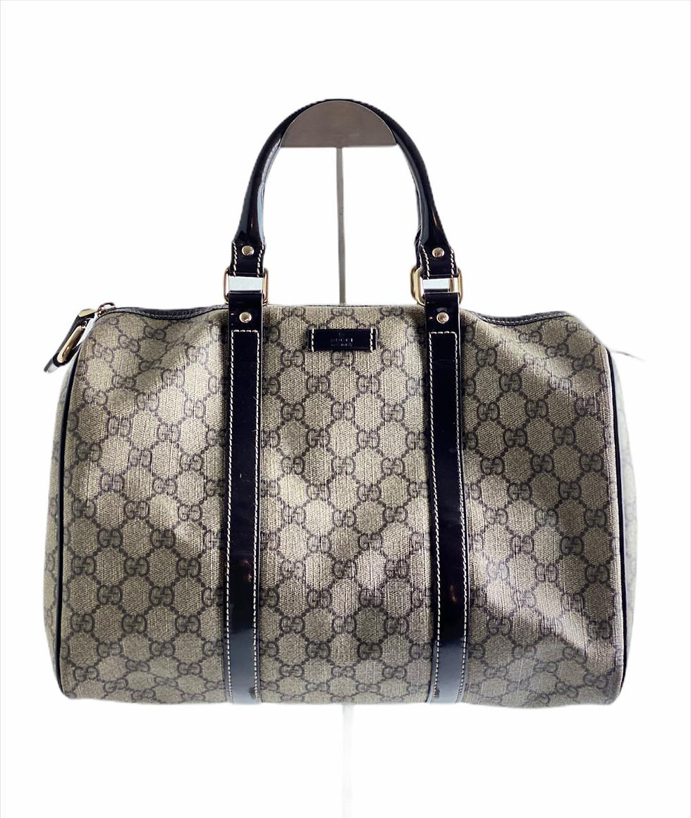 Miniatura: Bolsa Gucci Boston Bag Monograma