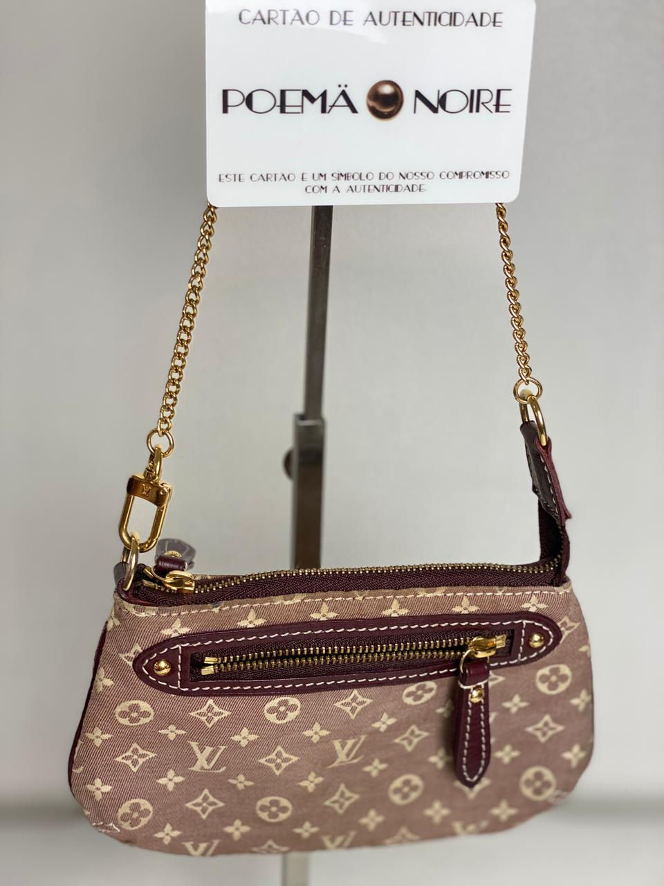 Miniatura: Bolsa Louis Vuitton Pochette Mini Lin