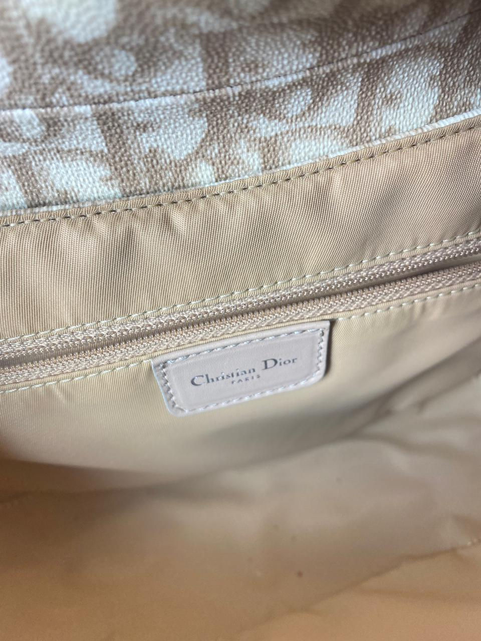 Miniatura: Bolsa Christian Dior Monogram Trotter Romantique Creme Original