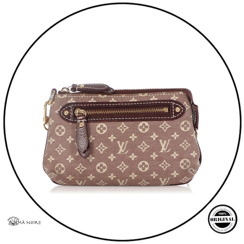 Miniatura: Bolsa Louis Vuitton Pochette Mini Lin