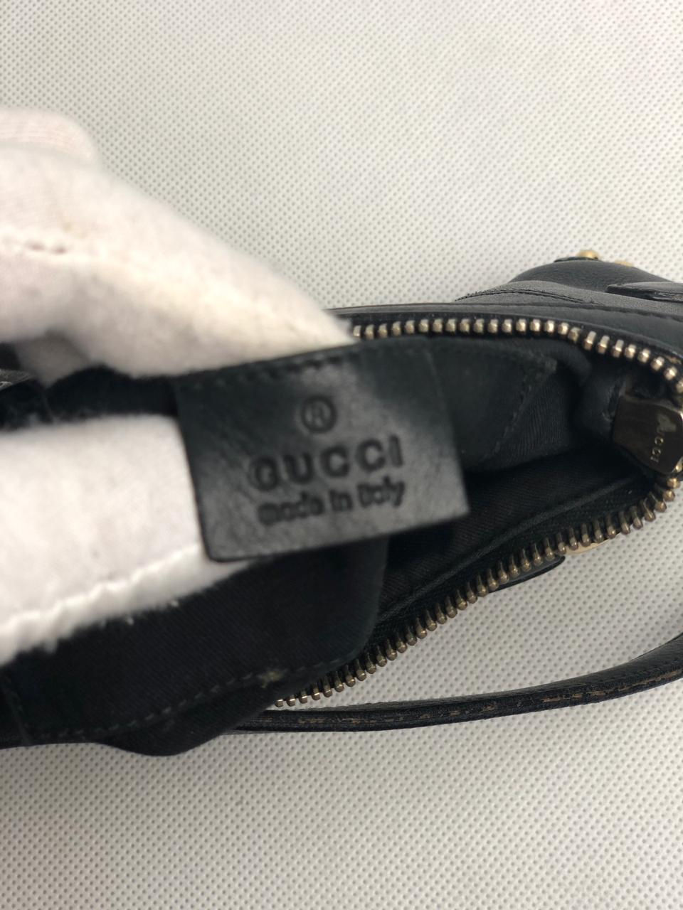 Miniatura: Bolsa Gucci Horsebit Chain Preta
