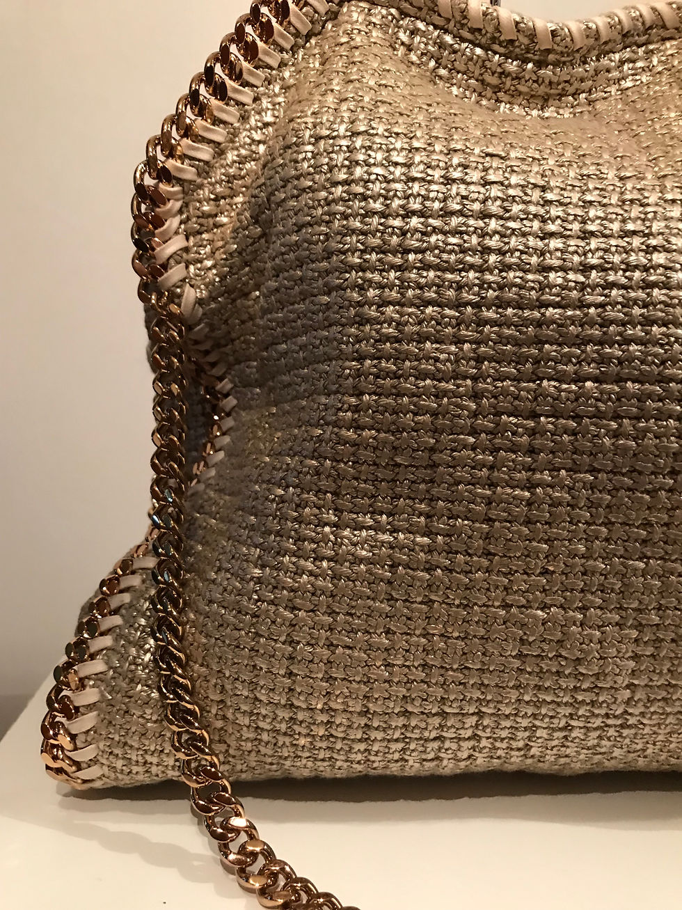 Miniatura: Bolsa Stella McCartney Falabella Dourada