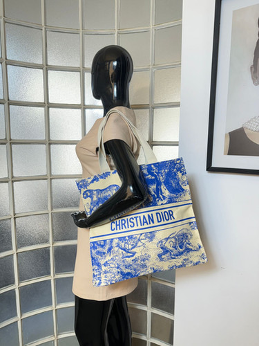 Bolsa Tote Christian Dior Dioriviera Bege original |Poemä Noire