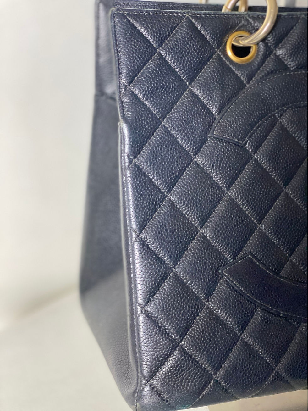 Miniatura: Bolsa Chanel caviar original 