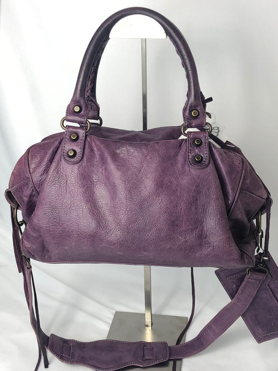 Miniatura: Bolsa Balenciaga  City Couro