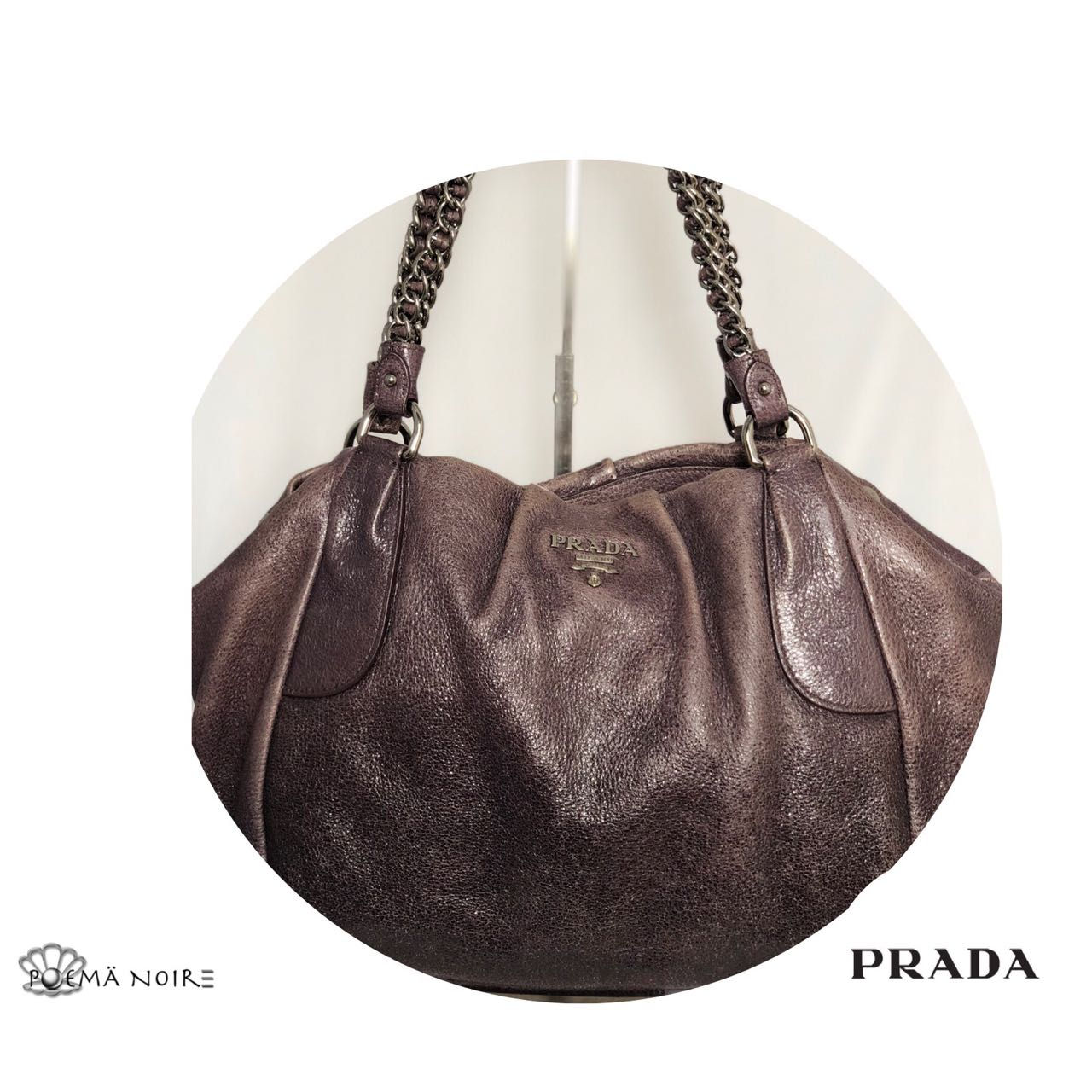 Bolsa Prada Couro Degrade