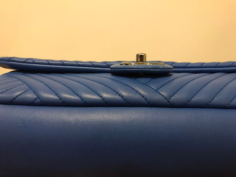 Miniatura: Bolsa Chanel Double Flap Jumbo Chervron