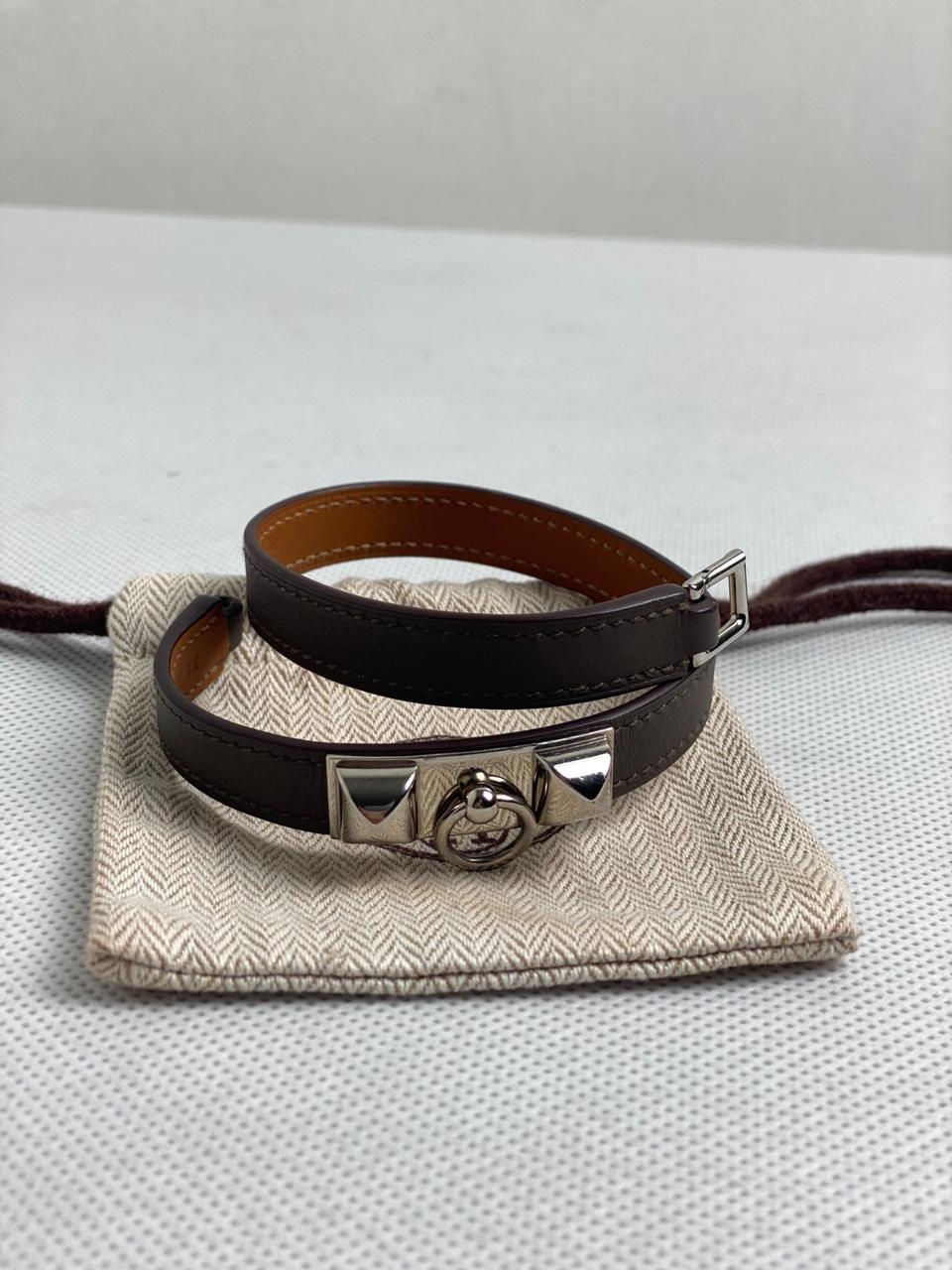 Miniatura: Pulseira Hermès Rivale Double Tour