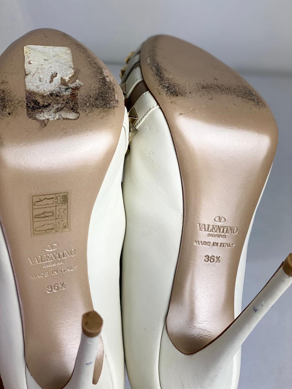 Miniatura: Sapato Valentino Rockstud Peep Toe