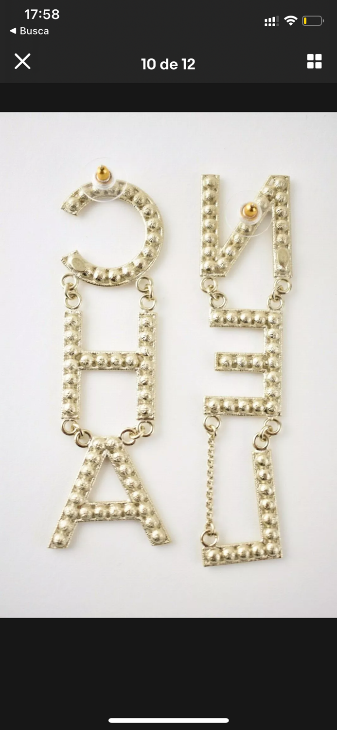 Miniatura: Brinco Chanel Runway Original